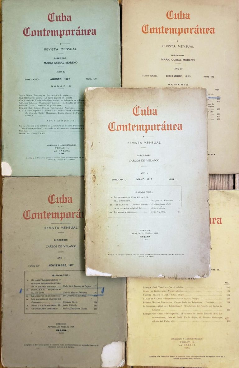 Empieza a circular la Revista Cuba Contemporánea