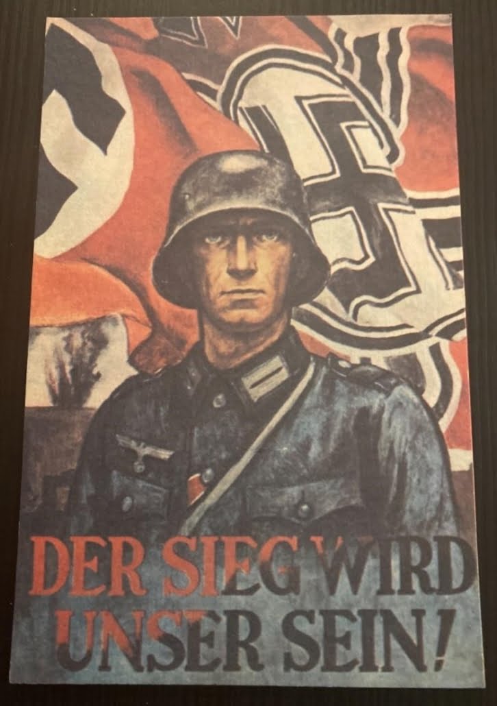 Tarjeta de propaganda nazi