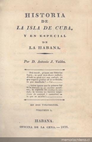 Antonio José Valdés, impresor, maestro e historiador