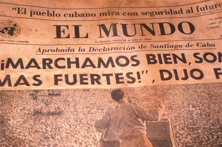 El Mundo, tras el triunfo de la revolución. Foto tomada de Ecured