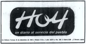 «Un diario al servicio del pueblo»
