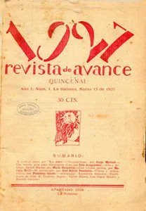 1927 revista de avance