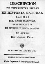 Primera obra científica editada en Cuba