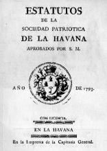 Creación de la Sociedad Económica Amigos del País