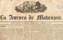 Aparece «La Aurora de Matanzas»